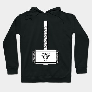 The hammer of the god of thunder. Hoodie